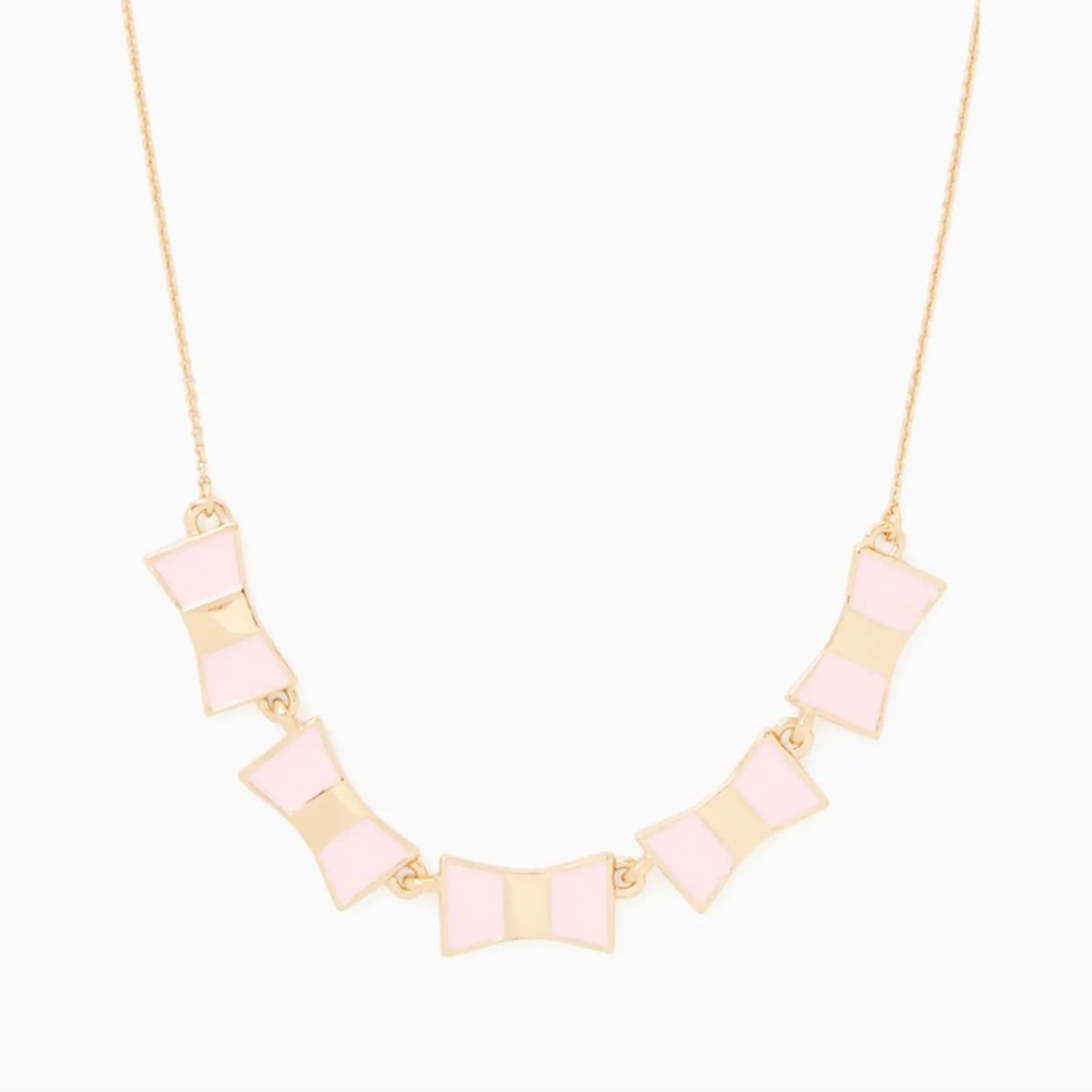 NWT Kate Spade bow necklace.